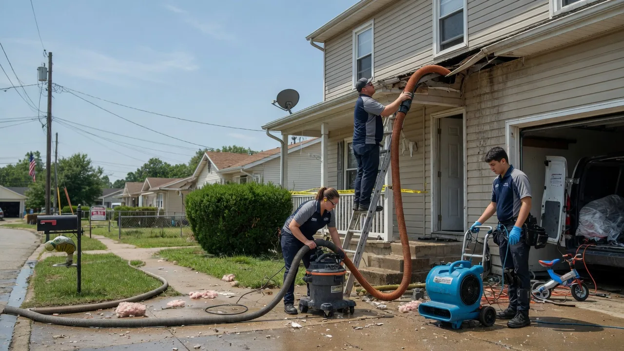 Water Damage Restoration in Greenfield, IL near me